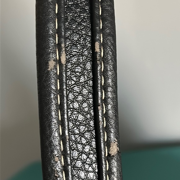 New Trinity Ranch by Montana West Tooled Pebbled Leather Studded Shoulder Bag - Picture 4 of 15